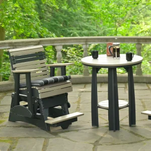 2′ Plain Balcony Glider Chair
